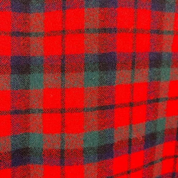 Vintage Pendleton Virgin Wool Plaid Shirt Jacket Blazer Men’s size Large - Picture 9 of 10